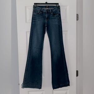 Just Black flare/wide leg jeans